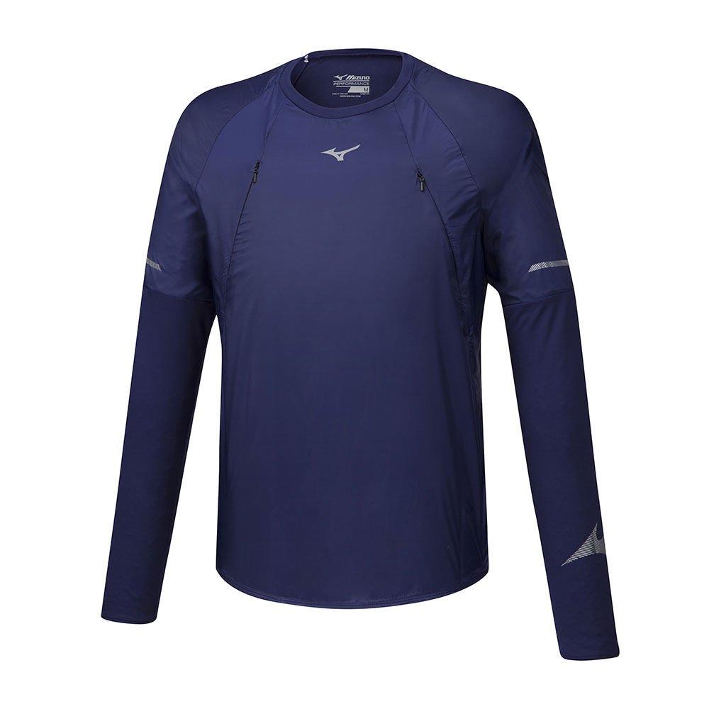 Mizuno Men's Sweashirt Peacock Hineri Hybrid LS Apparel - J2GC952012